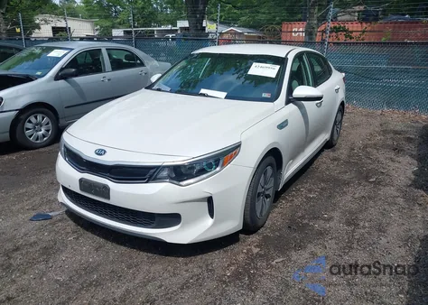 2017 Kia Optima Hybrid из США, поврежденный, VIN KNAGT4LC8H5004537